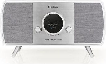 tivoli msyh2lwht sistema micro hi fi wireless bluetooth potenza 56 watt aux colore silver bianco - msyh2lwht