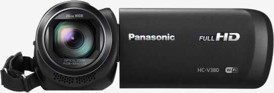 panasonic hc-v380eg-k videocamera digitale full hd sensore mos bsi 2.51 mpx zoom ottico 50x digitale 3000x display 3 touch wifi - hc-v380eg-k