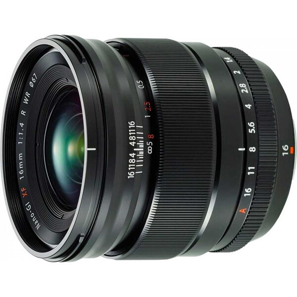 fujifilm 16463670 obiettivo xf 16 mm f1.4 - 16463670 xf 16mm f/1.4 r wr