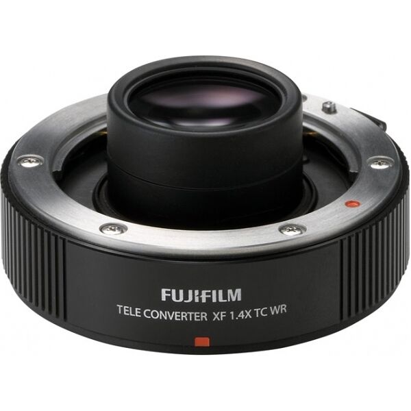 fujifilm 16481892 adattatore per lente fotografica interfaccia di montaggio compatibilità xf50-140 / xf100-400 colore nero - 16481892 xf 1.4x tc wr