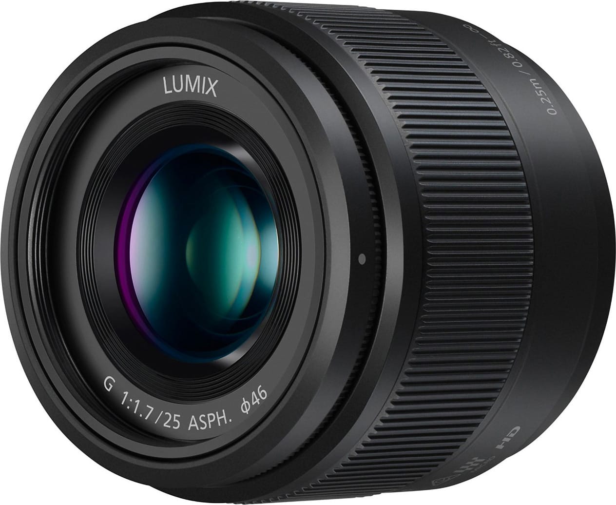 panasonic h-h025e-k obiettivo lumix g 25 mm f1.7 asph - h-h025e-k