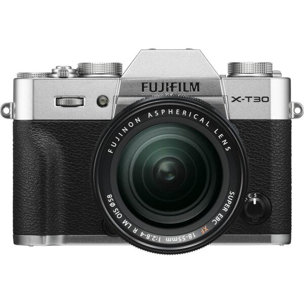 fujifilm 4172320 fotocamera digitale mirrorless 26.1 mpx sensore cmos display 3 video 4k uhd wifi bluetooth - 4172320 x-t30 ii + 18-55mm