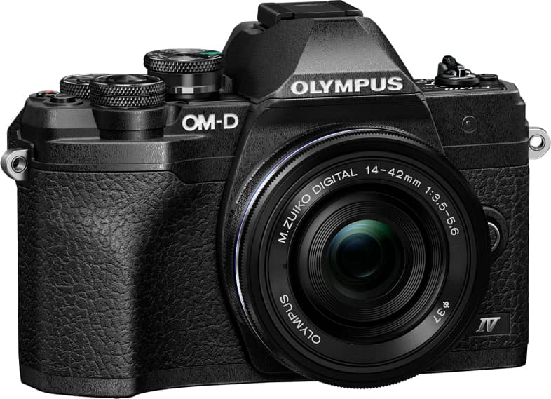 olympus v207132be000 fotocamera mirrorless om-d e-m10 mark iv + ed 14-42mm f3.5-5.6 ez 4/3 milc 20.3 mp live mos 5184 x 3888 pixel nero - v207132be000