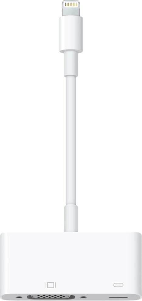 Apple Md825zm/a Adattatore Lightning Vga Maschio / Femmina Per Iphone 5, Ipod 5th, Ipad 4th, Ipad Mini - Md825zm / A