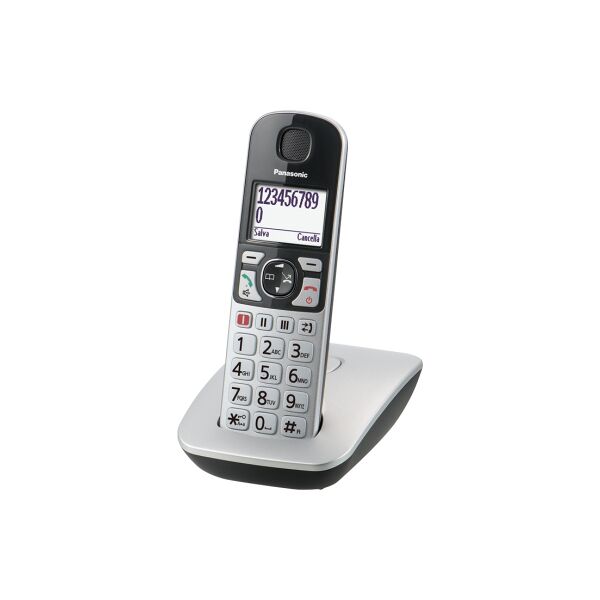 panasonic kx-tge510jts telefono cordless dect con vivavoce e amplificazione del volume - kx-tge510jts