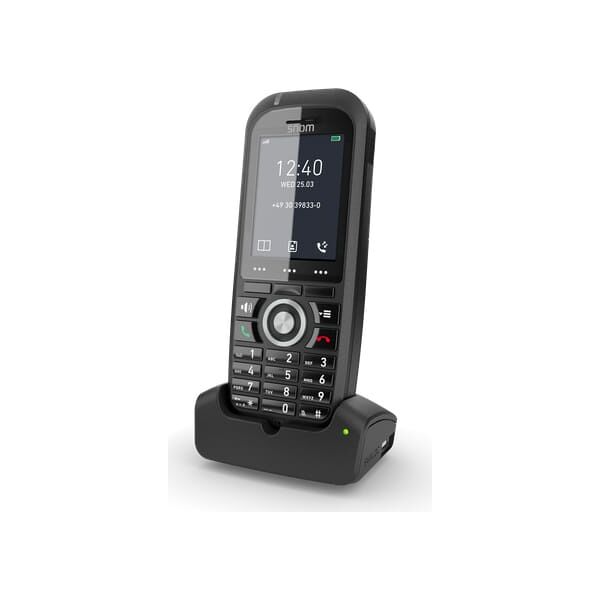 snom 4423 telefono cordless con funzione dect vivavoce display lcd colore nero - 4423 m70