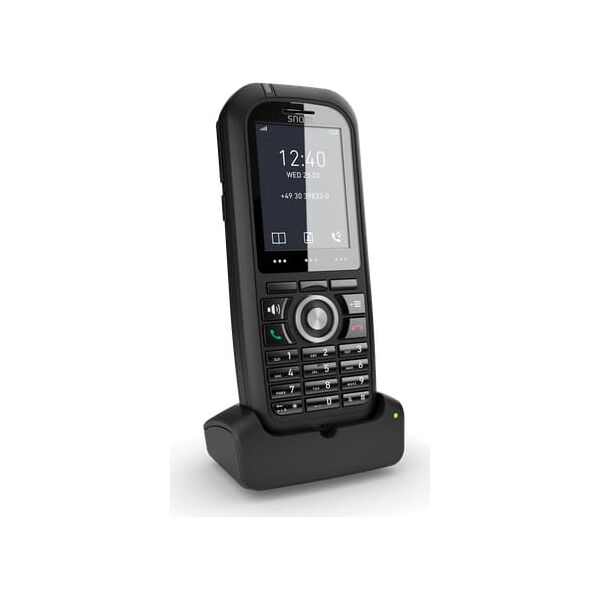 snom 4424 telefono cordless con funzione dect vivavoce display lcd colore nero - 4424 m80