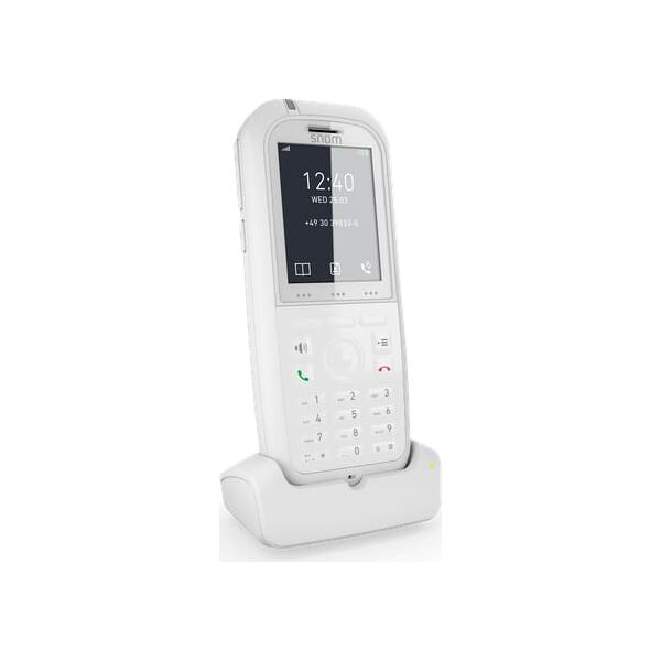 snom 4425 telefono cordless con funzione dect vivavoce display lcd colore bianco - 4425 m90