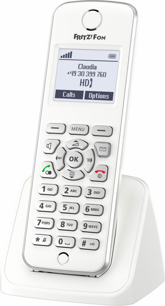 avm 20002586 telefono cordless dect con vivavoce colore bianco - 20002586 fritz!fon m2 international