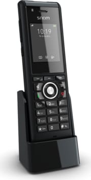 snom 4189 telefono cordless con funzione dect vivavoce 100 voci 6 melodie colore nero - 4189 m85