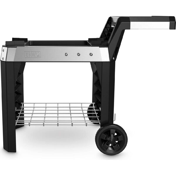 weber 6539 carrello barbecue elettrici serie pulse 1000 / 2000 con ruote e maniglia laterale - 6539