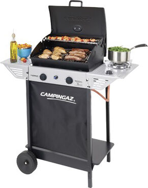 campingaz 3000004828 barbecue a gas griglia di cottura 44x34 cm fornello laterale + piano laterale - 3000004828