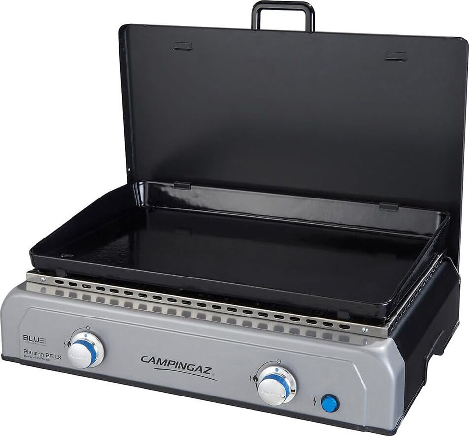 campingaz 3000005414 barbecue a gas da giardino bbq da esterno con griglia in ghisa e bruciatori bluflame - 3000005414 plancia gas blu flame