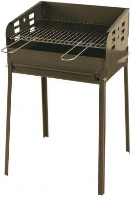 el gaucho picnicfamily barbecue a carbonella carbone bbq da giardino esterno in acciaio 47x37 cm - picnic family