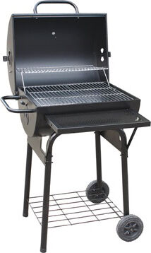 el gaucho texas10 barbecue a carbonella carbone bbq da giardino esterno in acciaio 44x23 cm con coperchio - texas10