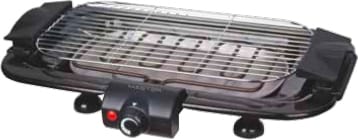 master eb01 barbecue elettrico da giardino da tavolo portatile bbq da esterno con termostato potenza 2000 watt - eb01