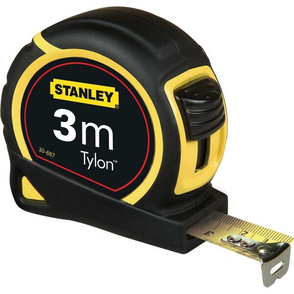 stanley 1.30.687 flessometro tylon mt 3x12,7mm pezzi 12 - 1.30.687