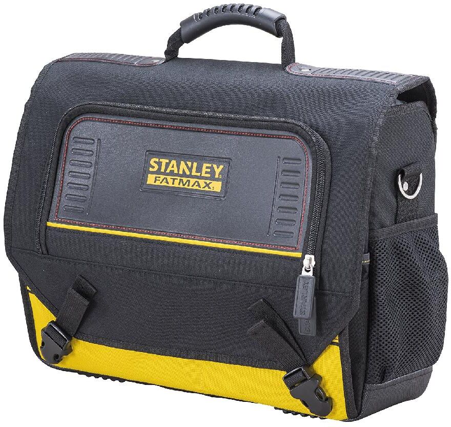 stanley 1.80149 valigia porta utensili borsa porta notebook documenti piedini in plastica dimensioni 42x32x15 - 1.80149