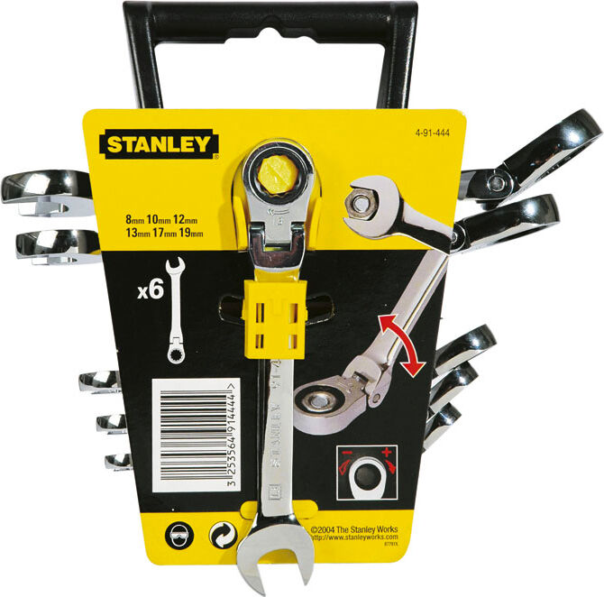 stanley 4-91-444 chiavi combinate 8/19 pz 6 cricco - 4-91-444