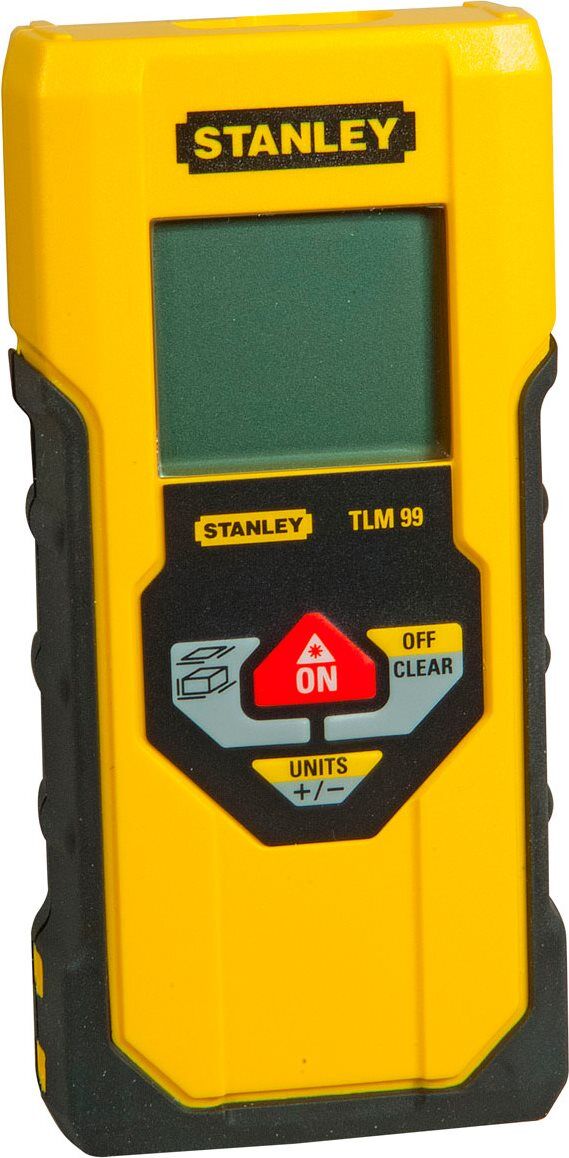 stanley stht1-77138 misuratore laser metro portata 30 metri precisione +/- 2.0 mm colore nero / giallo - stht1-77138 tlm 99