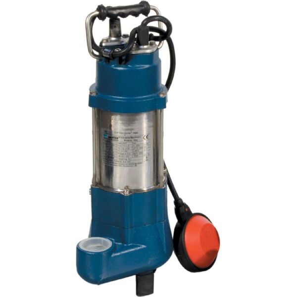 matra vtxs 50g pompa sommersa elettropompa per acque nere potenza 0.50 hp / kw portata massima 180 l/min - vtxs 50g