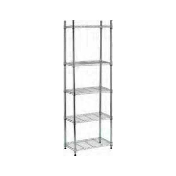 king home s1775002 scaffale in metallo scaffalatura 5 ripiani 60 x 35 x 180 h cm multiuso - s1775002