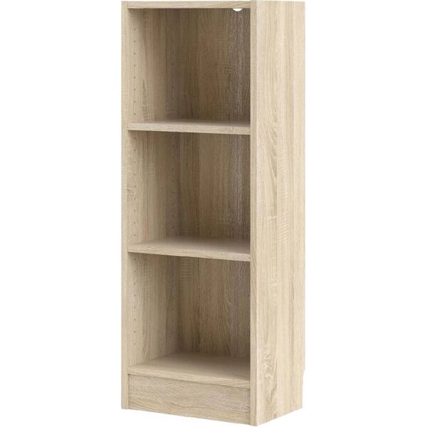 tvilum aps 71774ak libreria in legno 2 ripiani 41x27x107 h cm quercia - 71774ak serie working