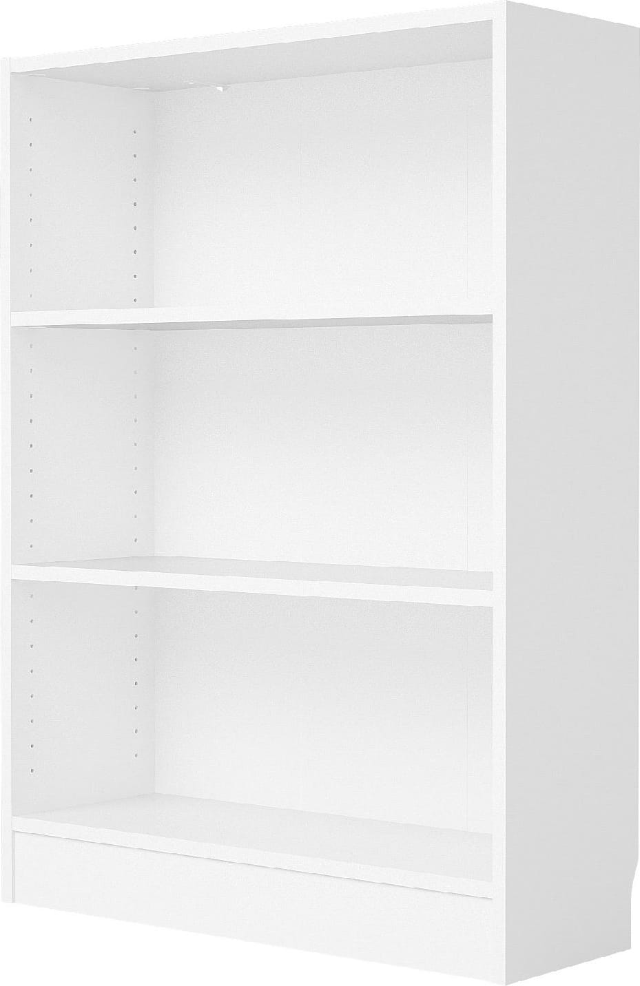 tvilum aps 71776-49 libreria 2 ripiani 80x26x107h cm colore bianco - 71776-49