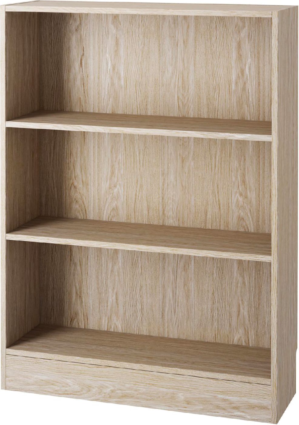 tvilum aps 71776/ak libreria verticale in legno 2 ripiani 79x27x107h cm colore quercia - working