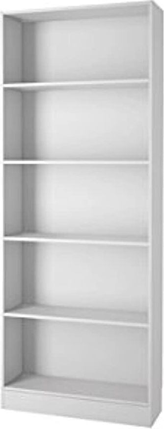 tvilum 7177749 scaffale libreria 5 vani 203 x 79 x 27 cm finitura bianco - 7177749