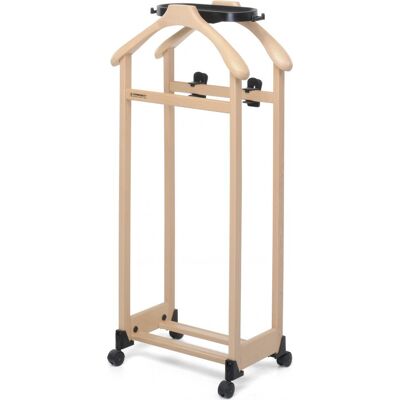 Foppapedretti 395003 Servomuto In Legno Con Ruote Appendiabiti Due Spalle Con Portapantaloni Pinze Appendigonna E Portascarpe Colore Naturale - 395003 Il Mettinsieme Foppapedretti 395003 Servomuto In Legno Con Ruote Appendiabiti Due Spalle Con Portapantaloni Pinze Appendigonna E Portascarpe Colore Naturale - 395003 Il Mettinsieme