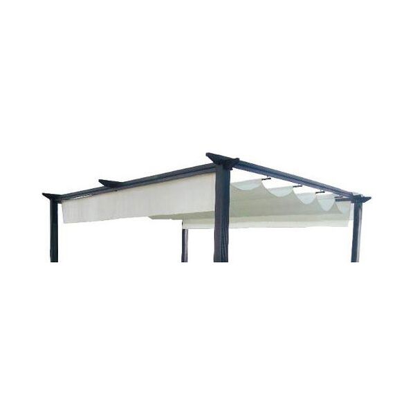 amicasa g199 copertura pergola 3x4 m top di ricambio ecrù - g199