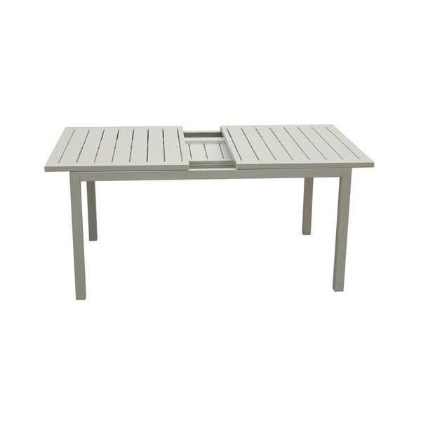 amicasa ls-et-15 tavolo allungabile da giardino rettangolare in alluminio 148/209x90 cm colore bianco - ls-et-15 orion