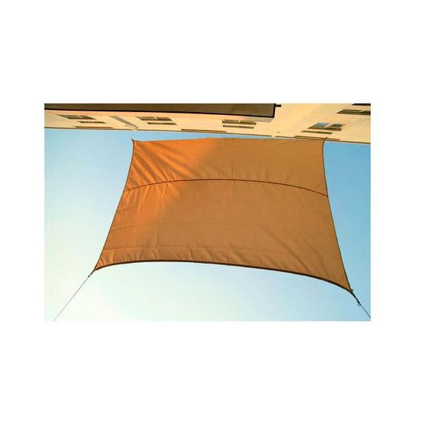 amicasa tenda_3.5x2.5 vela ombreggiante rettangolare 3.5x2.5 mt colore beige