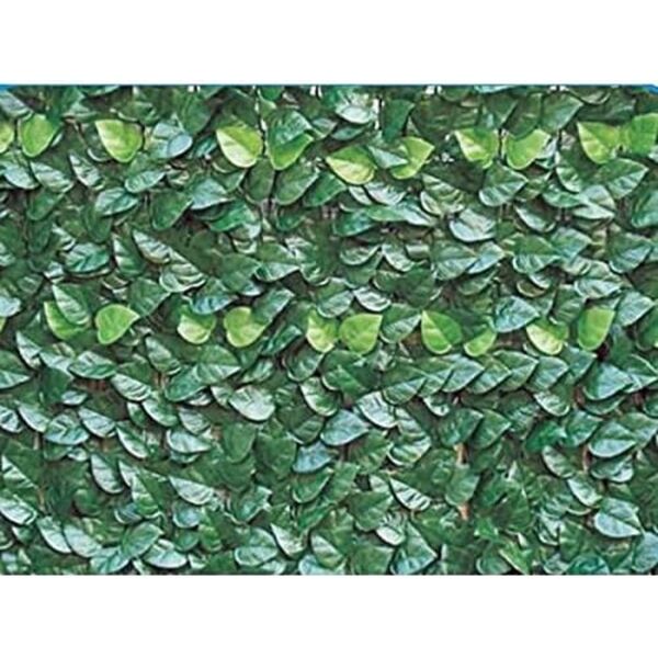 garden friend s1098004 siepe artificiale lauro finto arella sintetica sempreverde 150 x 300 cm verde - s1098004