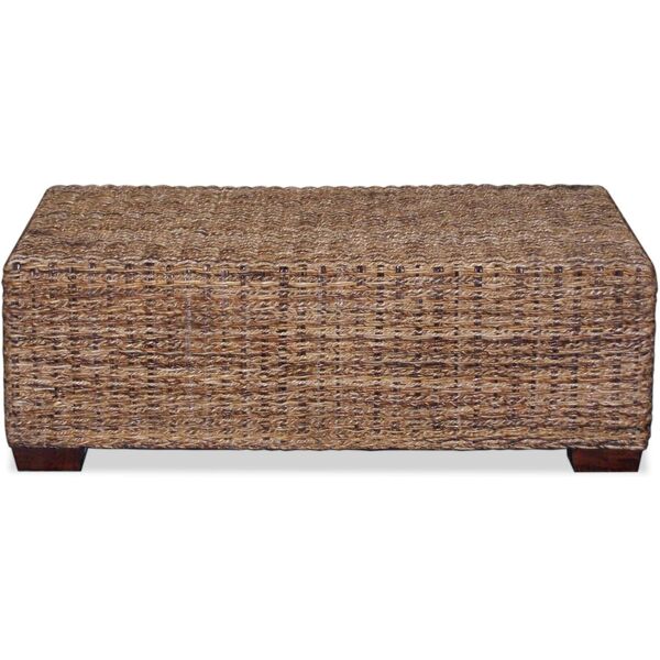 giardini del re luna 865-ct tavolino da giardino esterno rettangolare in abaca 120x75x40h cm - 865-ct luna