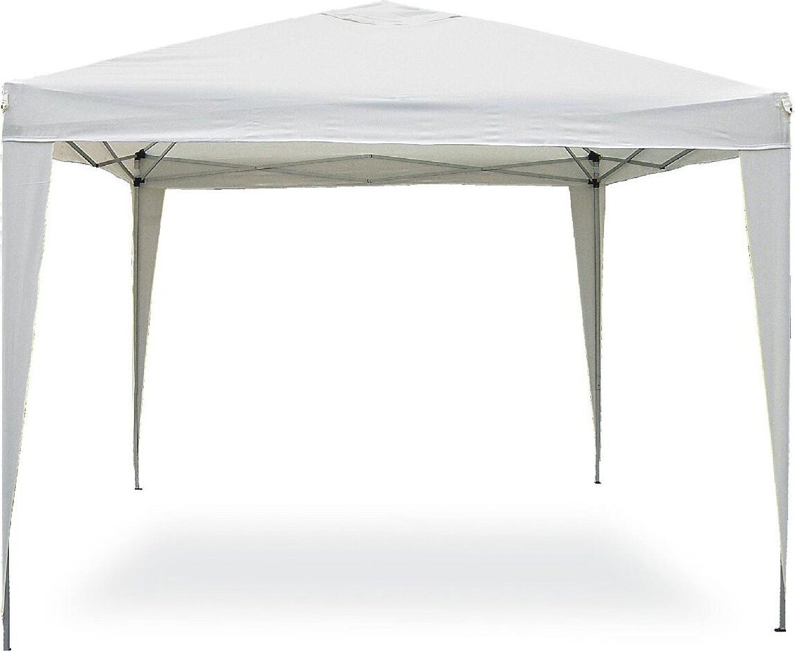 garden friend g1526004 gazebo giardino 3x3 mt pieghevole in acciaio richiudibile con borsa colore bianco - g1526004 pop up