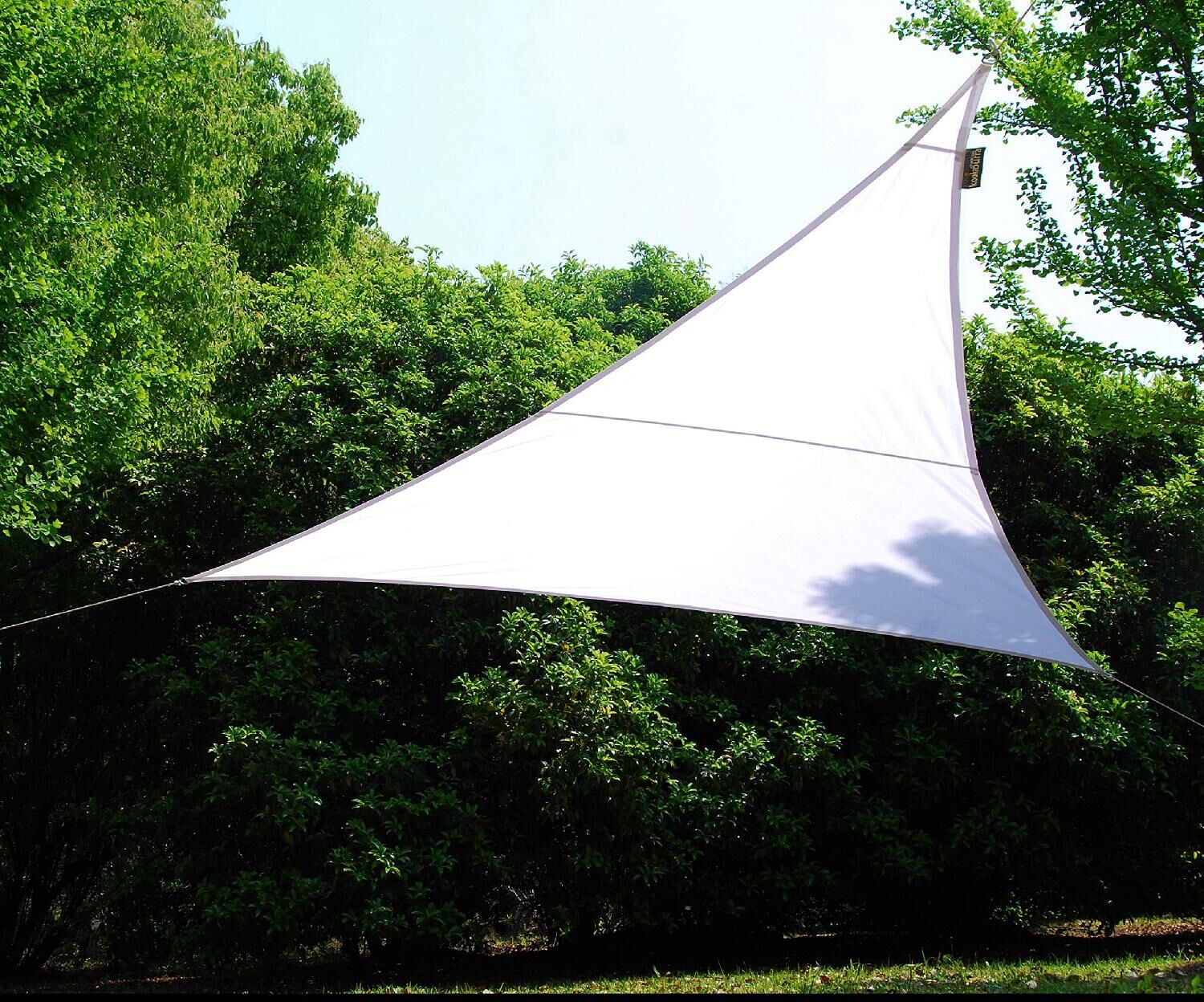 giardini del re vela 5x5x5 mt bianco vela triangolare ombreggiante 5x5x5 mt colore bianco - vela