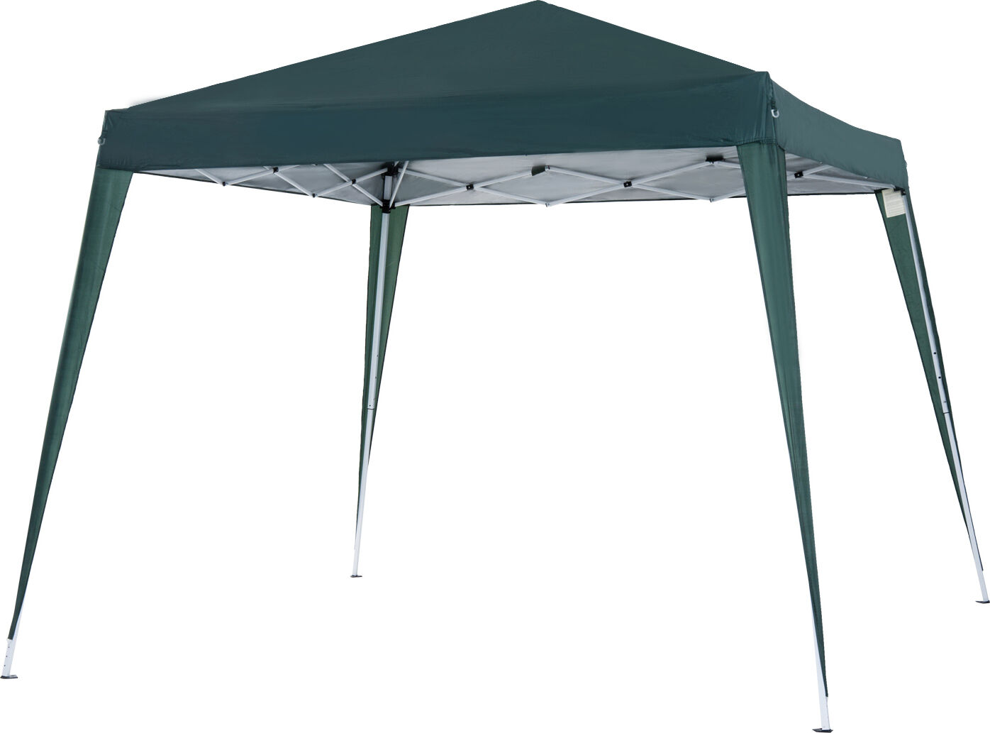 vivagarden d45159gn gazebo giardino 3x3 mt pieghevole in acciaio e poliestere impermeabile colore verde - d45159gn