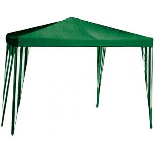 Dechome 531404fr Gazebo Giardino 3x4 Mt In Mteallo Con Telo Copertura In Poliestere Colore Verde Bianco - 531404fr