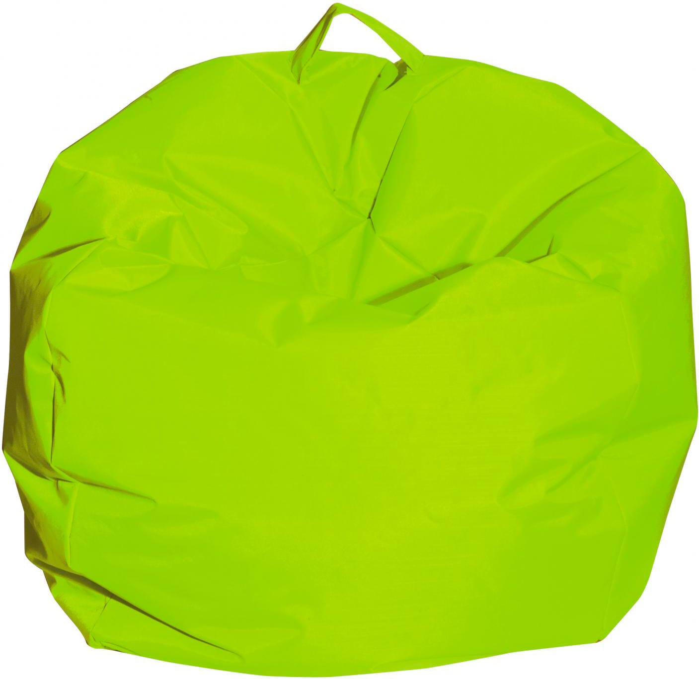 king home p1551001/b pouf comodone poltrona sacco morbido in nylon Ø 65 x 62 cm colore verde - p1551001/b