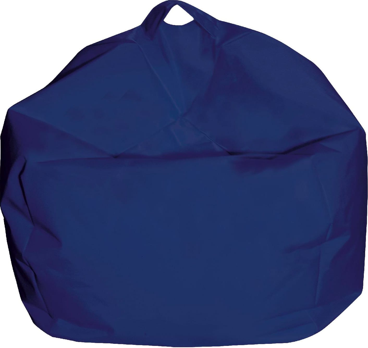 king home p1551001/f pouf comodone poltrona sacco morbido in nylon Ø 65 x 62 cm colore blu - p1551001/f