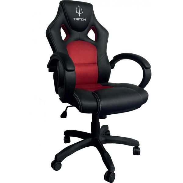 atlantis p050-a1-br sedia gaming a1 red / black - p050-a1-br