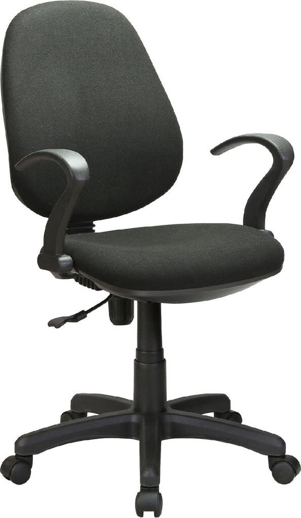 nbrand office nera sedia ergonomica ufficio sedia da scrivania operativa con rotelle e braccioli girevole e regolabile in altezza colore grigio - office nera