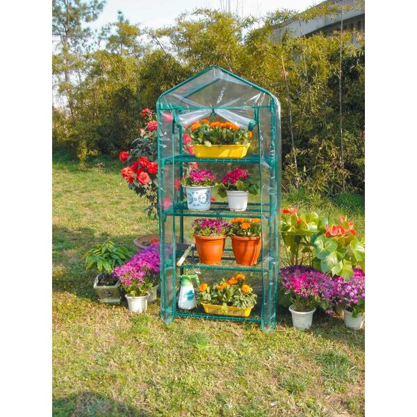 nbrand serra_giar serra da giardino sviluppo verticale telo antistrappo dimensioni 69x49x158 h