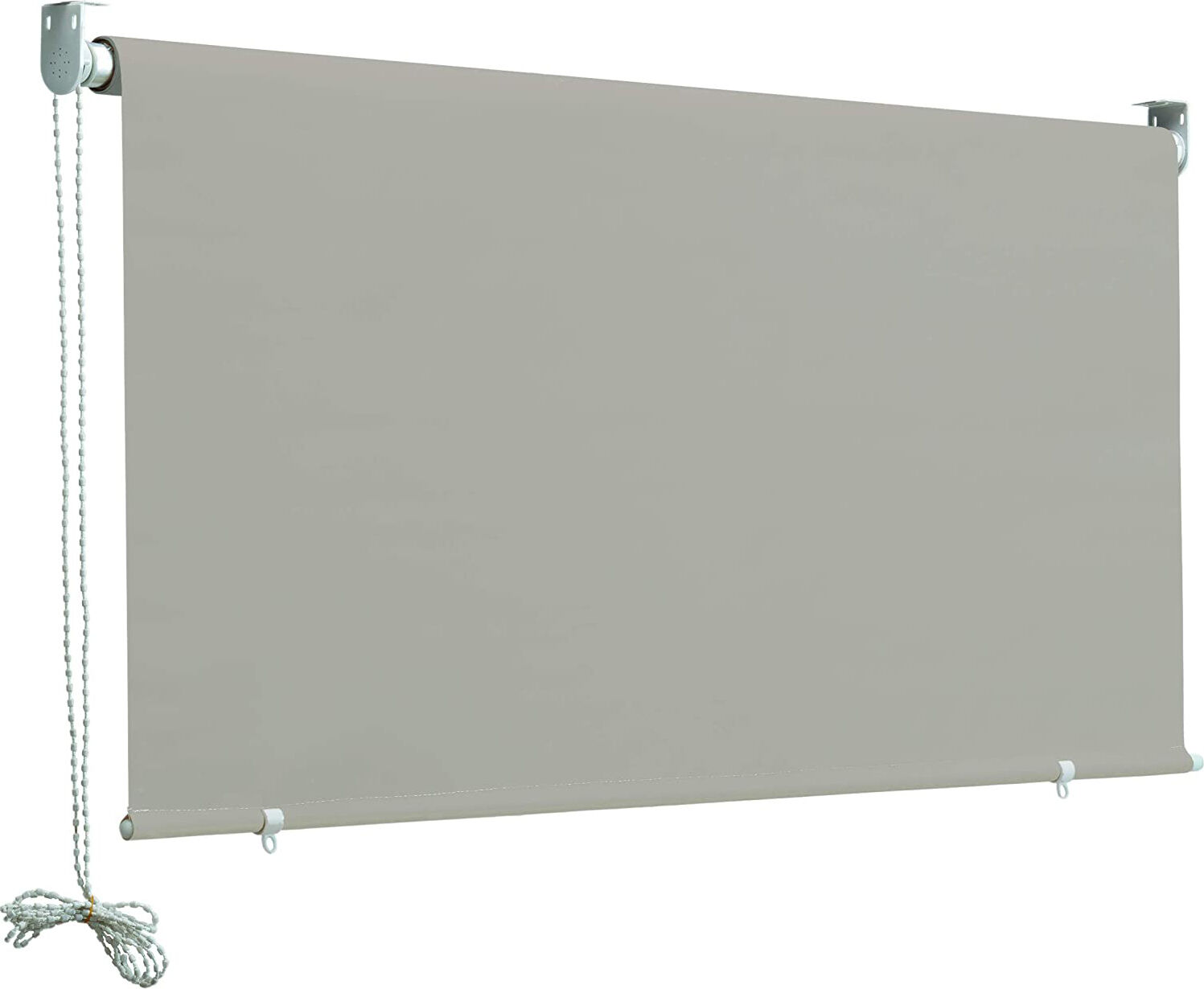 garden friend t1372028/h tenda da sole da esterno a caduta avvolgibile 250x200 cm colore cenere tinta unita - t1372028/h