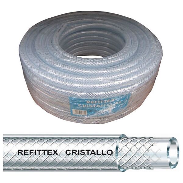 m 50 tubo refitte x cristallo mm 16x22 - m 50