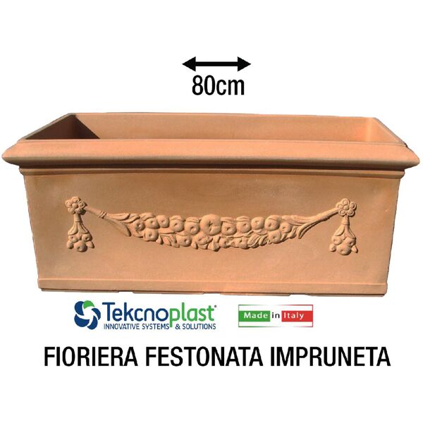 tekcnoplast k2036 fioriera festonata cm 80 impruneta - k2036