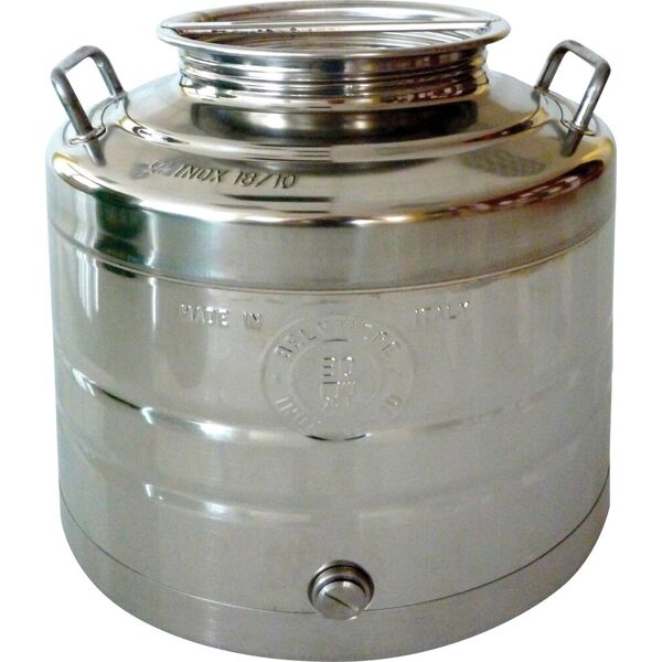 belvivere contenitore_30 contenitore per alimenti in acciaio inox capacità 30 litri