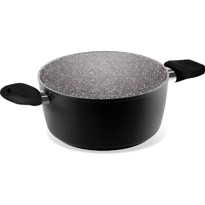 Aeternum Black Pearl Casseruola 20cm induzione - Antiaderente, Resistente Aeternum Black Pearl Casseruola 20cm induzione - Antiaderente, Resistente